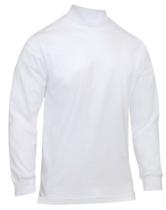 Rothco Mock Turtleneck - White