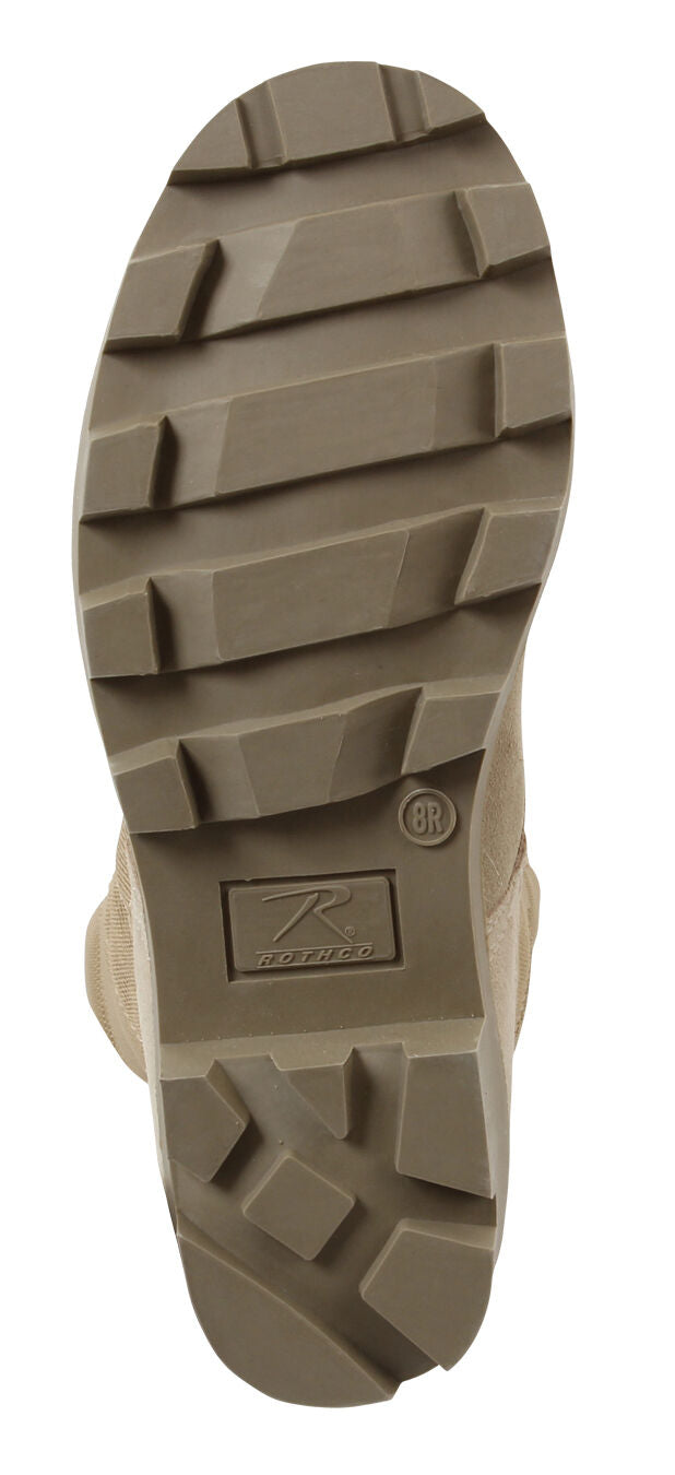 Rothco G.I. Type Speedlace Combat / Jungle Boot - 8 Inch - Desert Tan