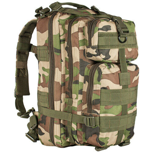Fox Outdoor Medium Transport Pack Tactical Molle Backpack - Woodland Camo
