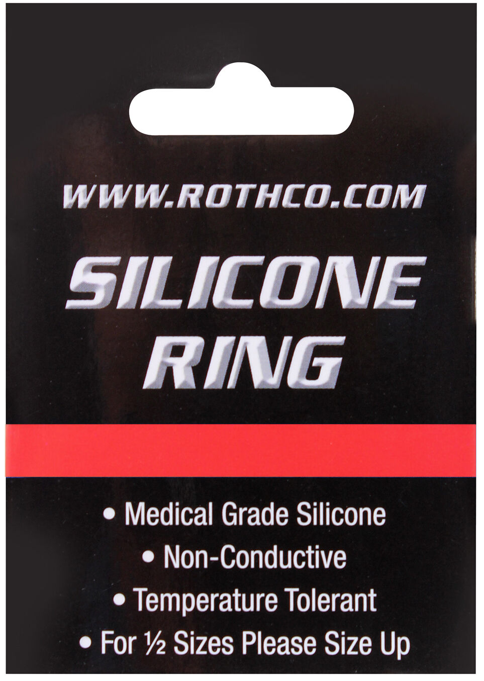 Rothco Thin Red Line Silicone Ring