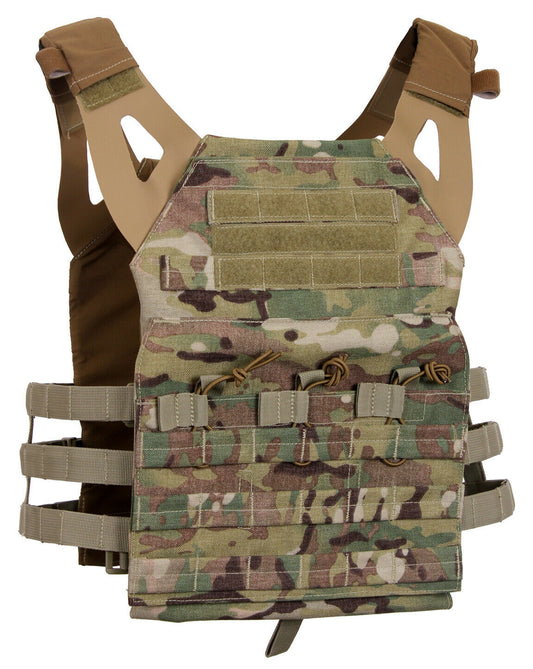 Rothco Lightweight Armor Plate Carrier Vest - Multicam Camo