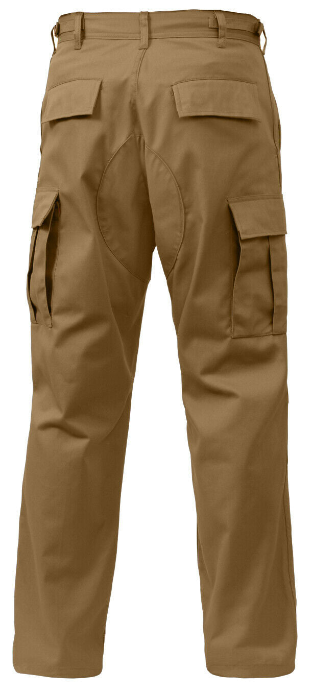 Rothco Relaxed Fit Zipper Fly BDU Pants - Coyote Brown