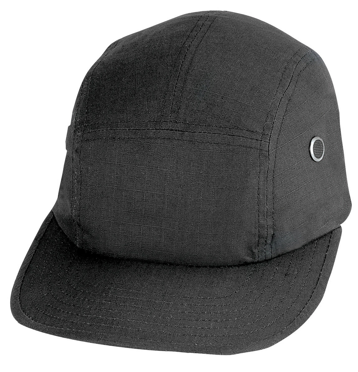 Rothco 5 Panel Rip-Stop Military Street Cap - Black