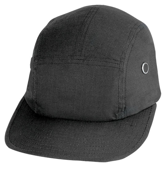 Rothco 5 Panel Rip-Stop Military Street Cap - Black