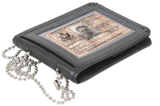 Rothco Leather Neck Identification Holder