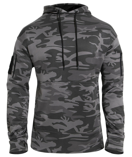 Rothco Concealed Carry Hoodie - Black Camo
