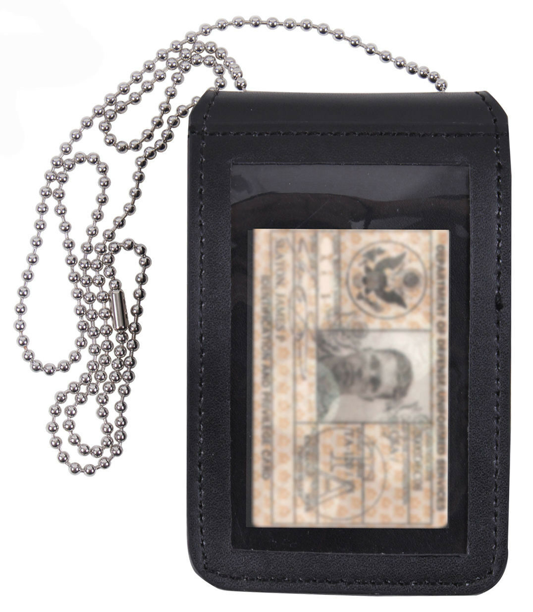 Rothco Universal Leather Badge & ID Holder