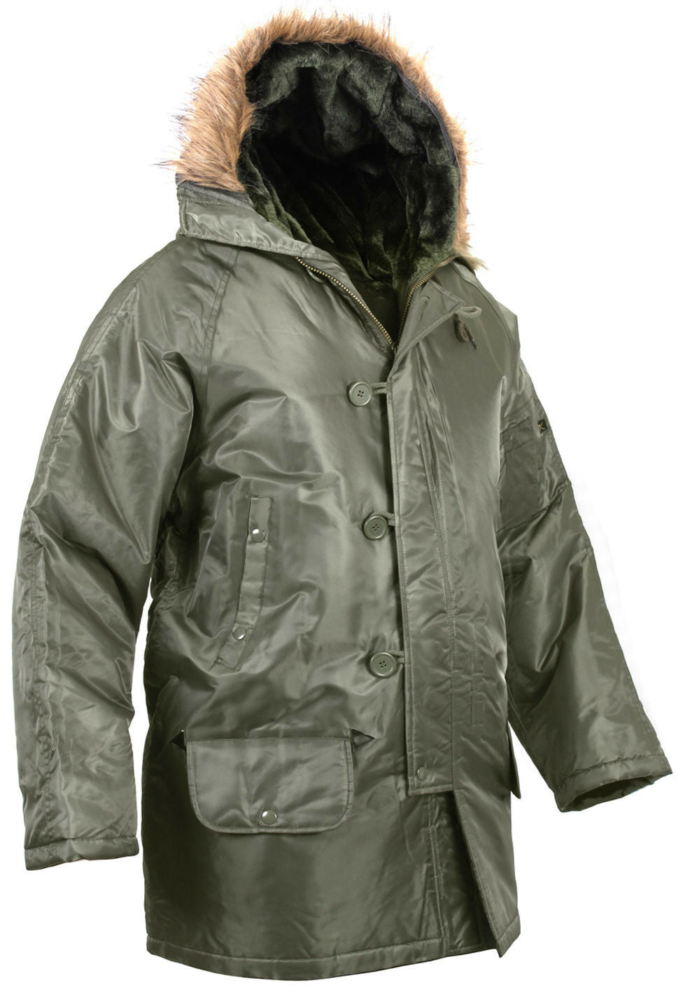 Rothco N-3B Snorkel Parka - Sage Military Green