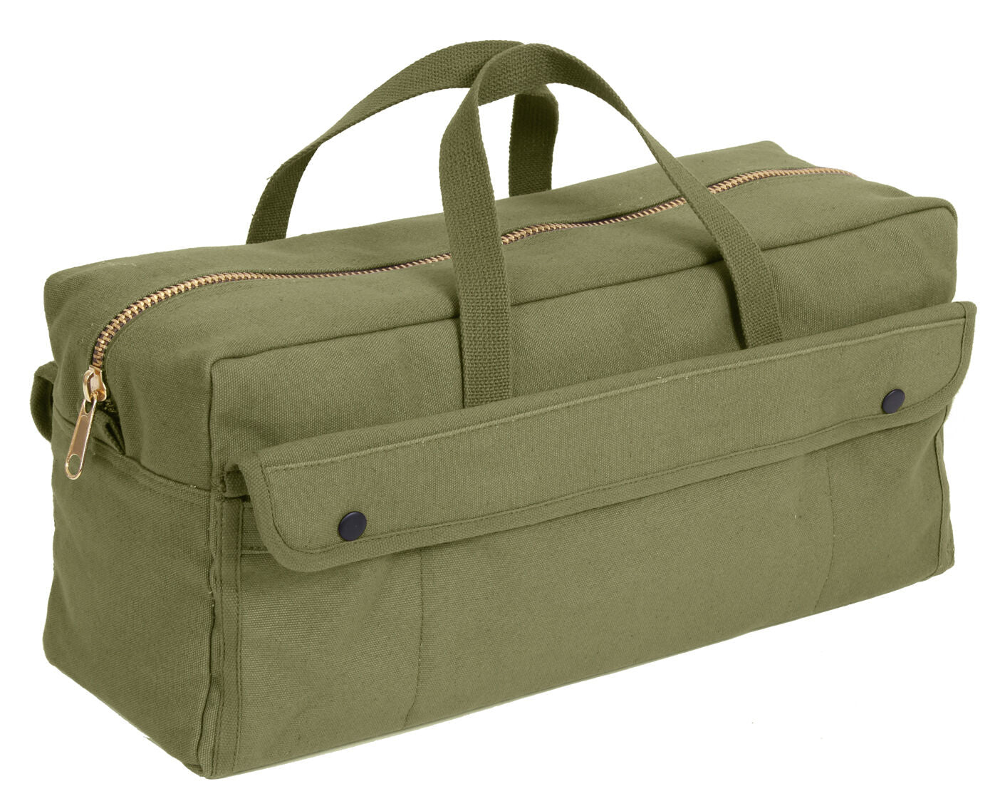 Rothco Canvas Jumbo Tool Bag With Brass Zipper