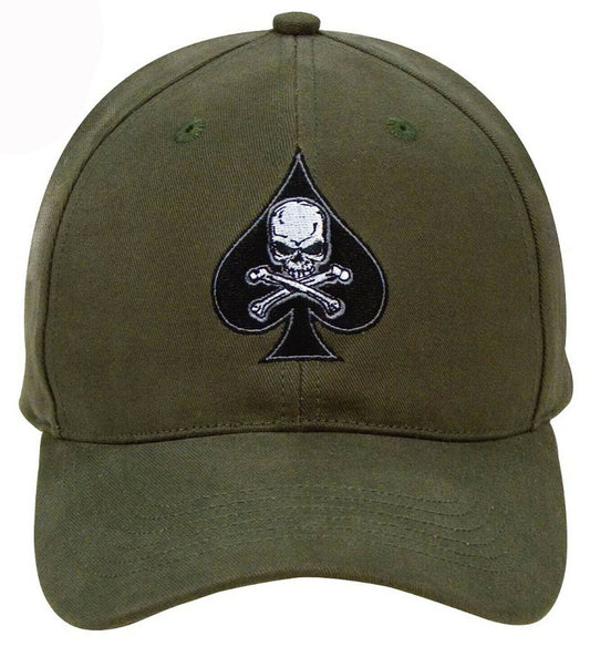 Black Ink Death Spade Low Profile Insignia Cap