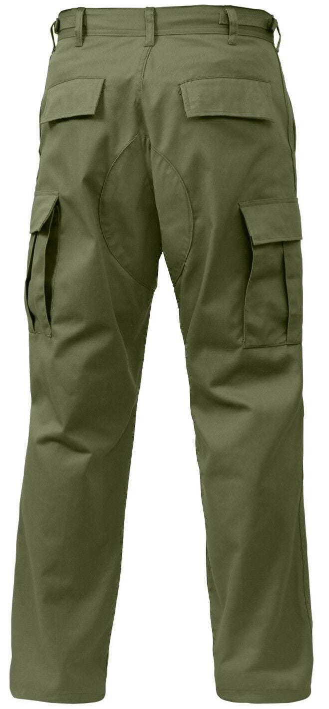 Rothco Relaxed Fit Zipper Fly BDU Pants - Olive Drab Green