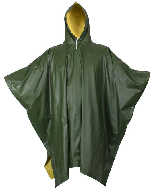 Rothco Reversible Rubberized Rain Poncho