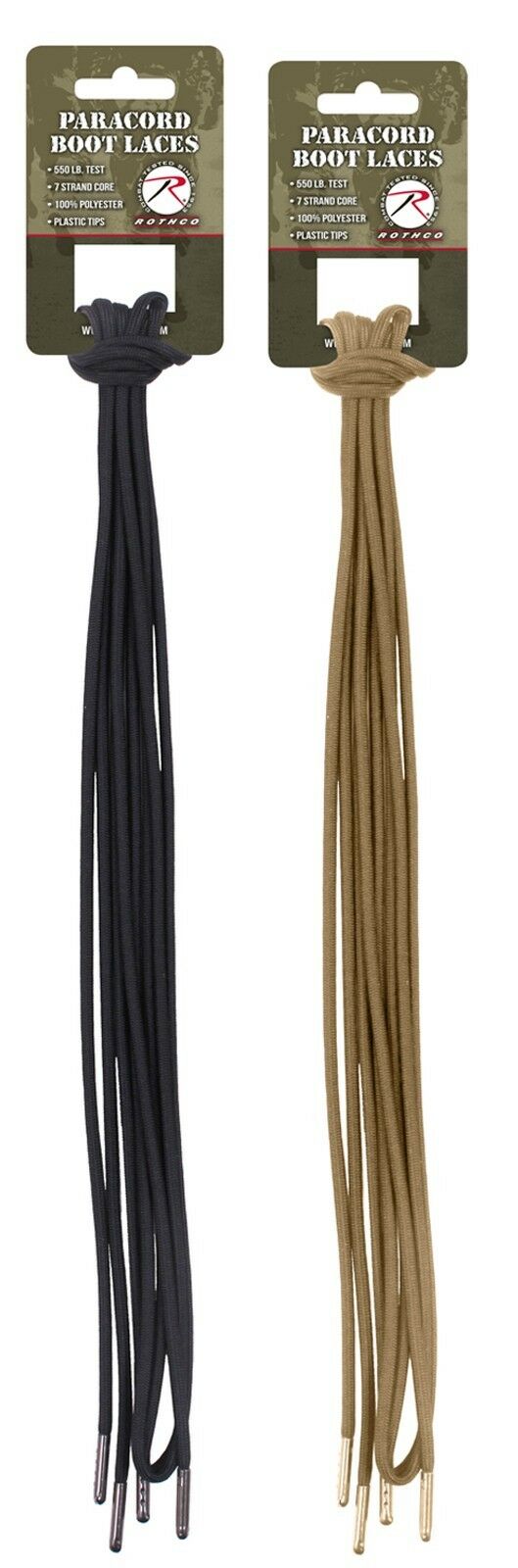 Rothco Paracord Boot Laces