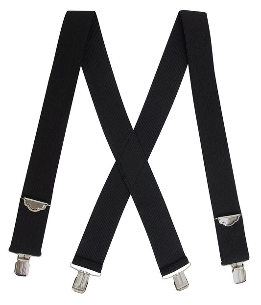 Rothco Adjustable Elastic X-Back Pant Suspenders