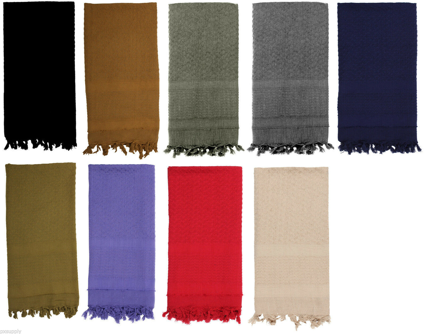 Rothco Solid Color Shemagh Tactical Desert Keffiyeh Scarf