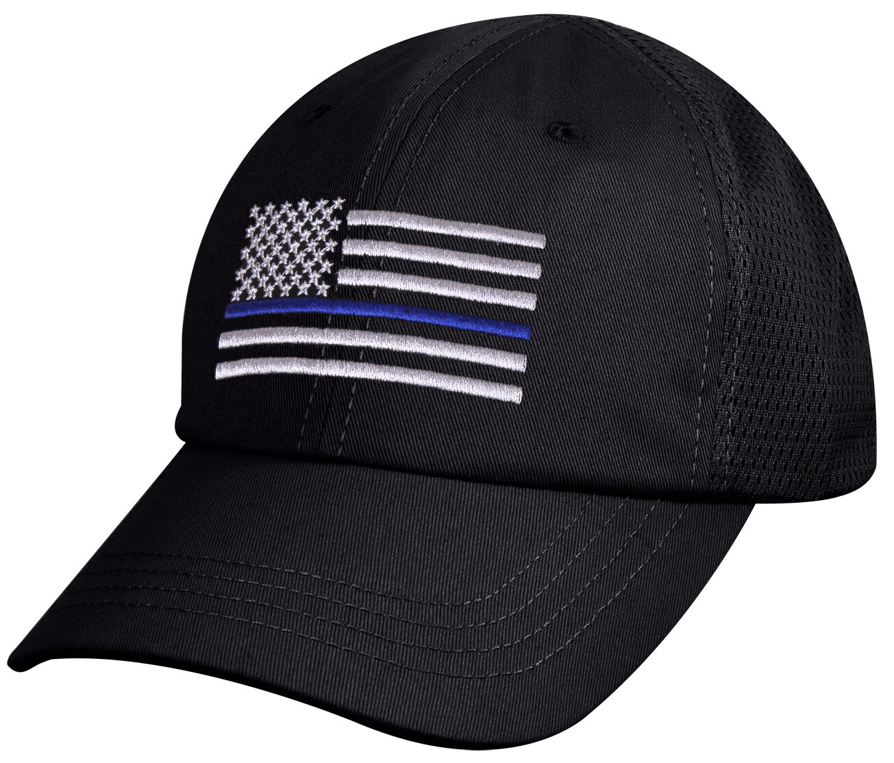 Rothco Tactical Mesh Back Cap With Thin Blue Line Flag