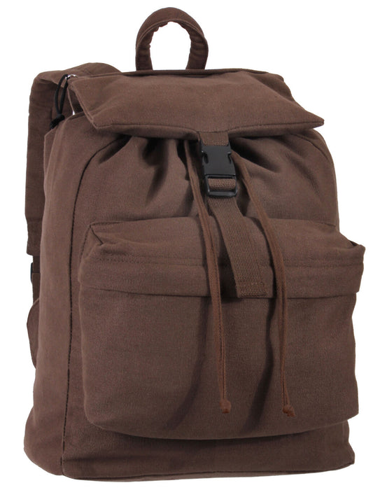 Rothco Canvas Daypack - Earth Brown