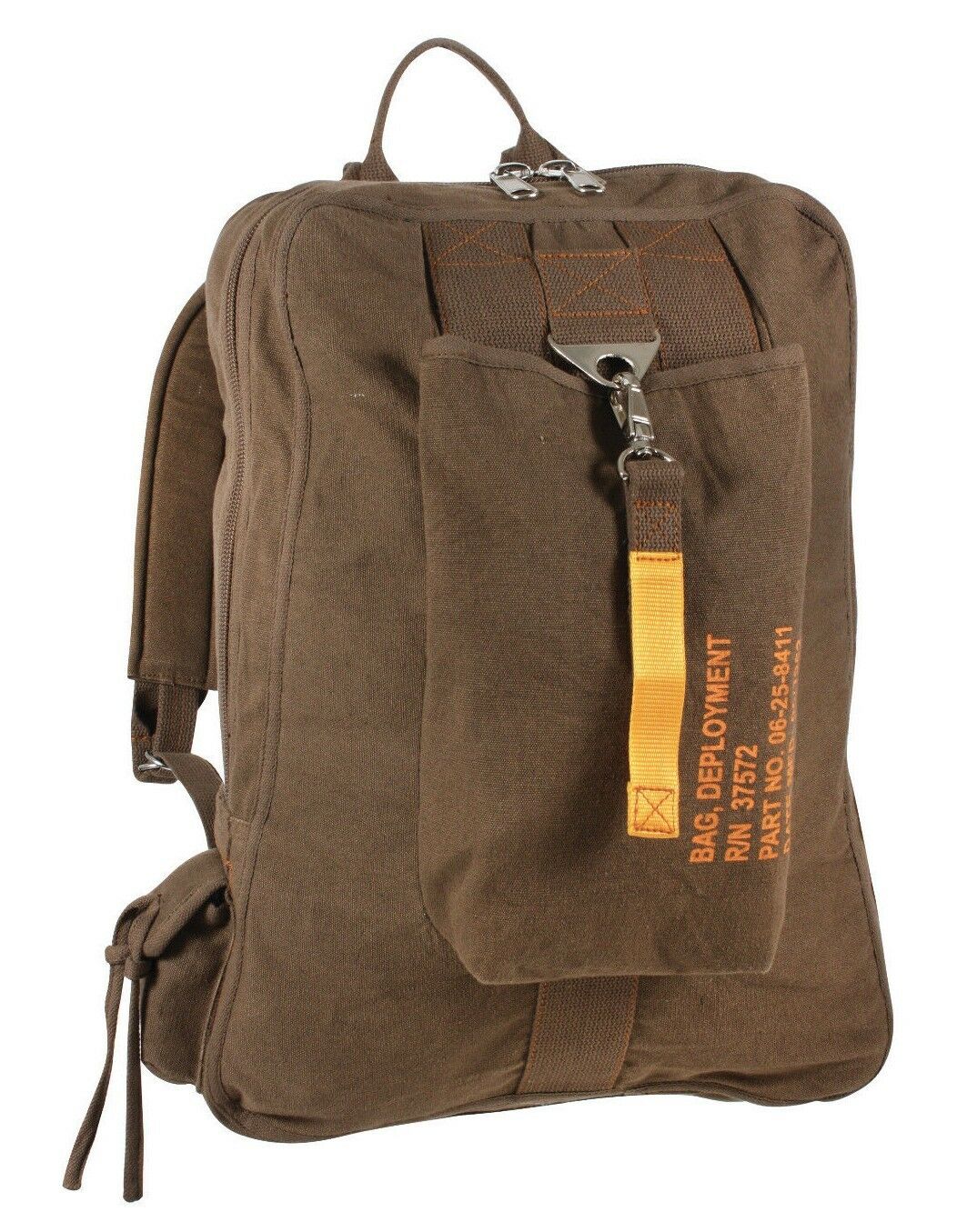 Rothco Vintage Canvas Flight Bag - Brown