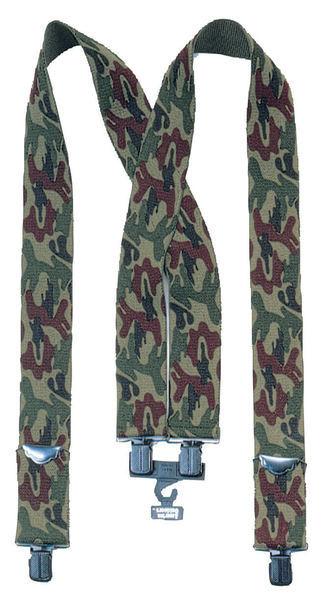 Rothco Adjustable Elastic X-Back Pant Suspenders