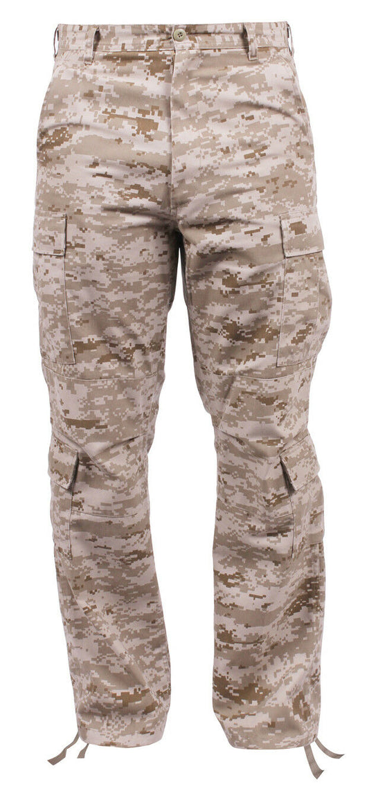 Rothco Vintage Camo Paratrooper Fatigue Pants - Desert Digital Camo