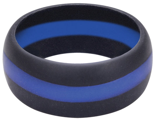 Rothco Thin Blue Line Silicone Ring