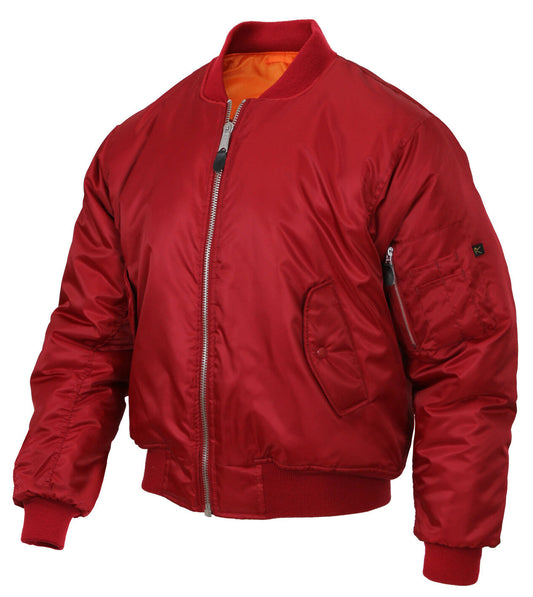 Rothco MA-1 Flight Jacket - Red