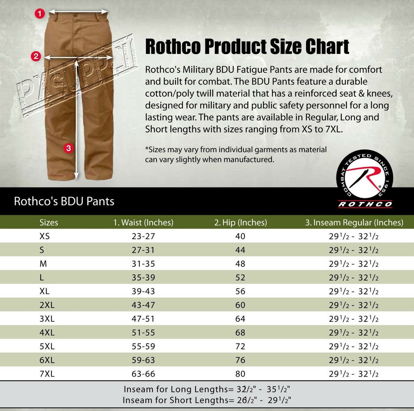 Rothco Color Camo Tactical BDU Pants - Sky Blue Camo
