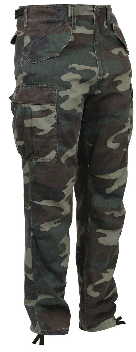 Rothco Vintage M-65 Field Pants - Woodland Camo