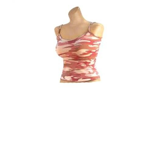 Rothco Womens Baby Pink Camo Tank Top