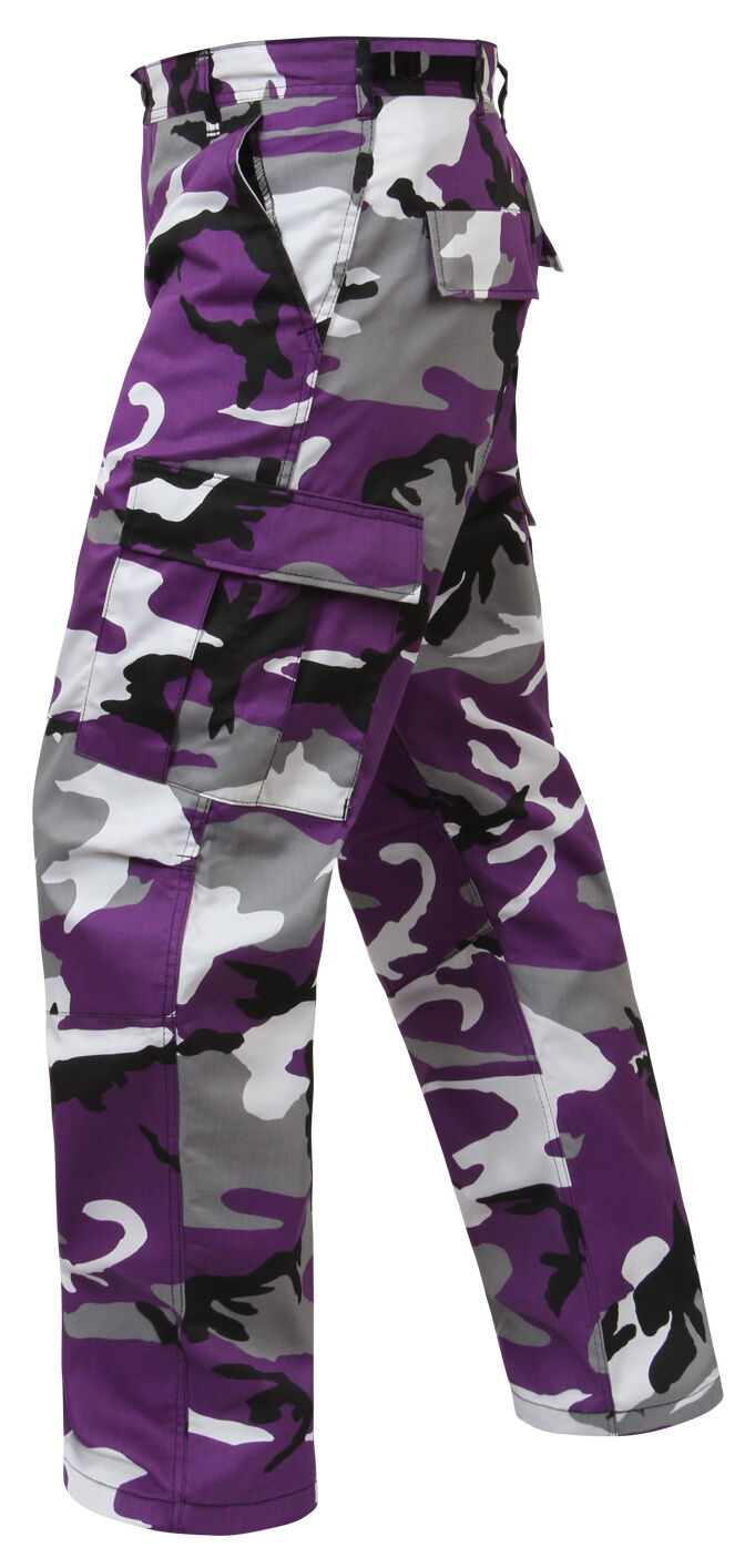 Rothco Color Camo Tactical BDU Pants - Ultra Violet Camo