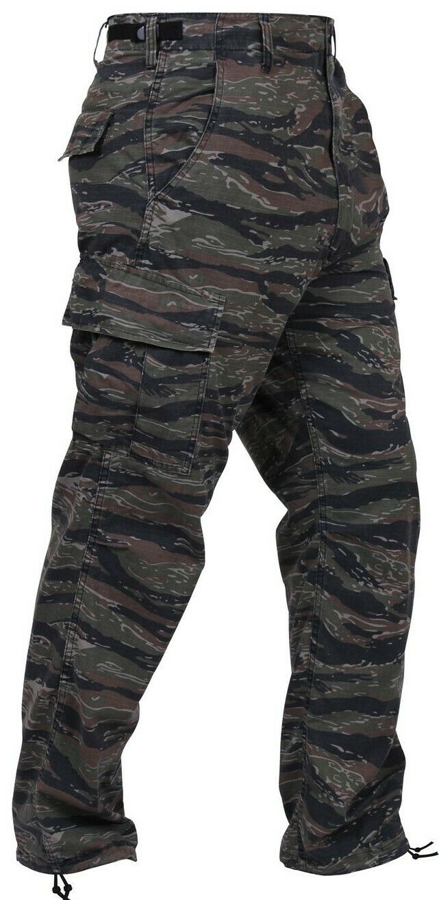 Rothco Camo Tactical BDU Pants - Tigerstripe Camo