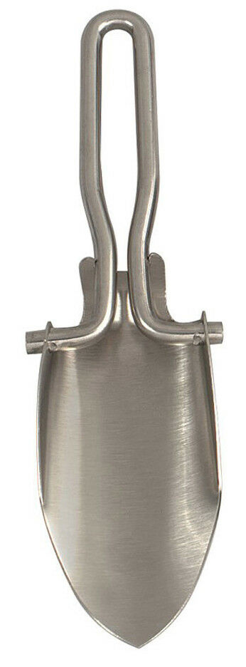 Rothco Stainless Steel Folding Shovel with Sheath