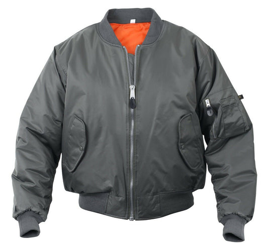 Rothco MA-1 Flight Jacket - Gunmetal Grey