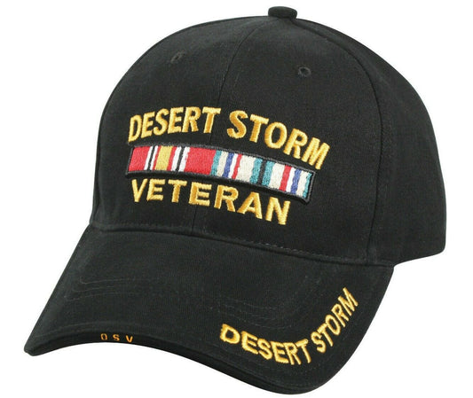Rothco Deluxe Low Profile Cap -Desert Storm Veteran