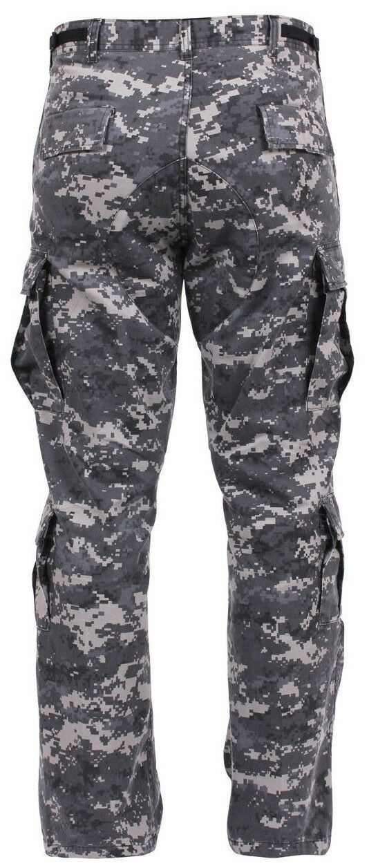 Rothco Vintage Camo Paratrooper Fatigue Pants - Subdued Urban Digital Camo
