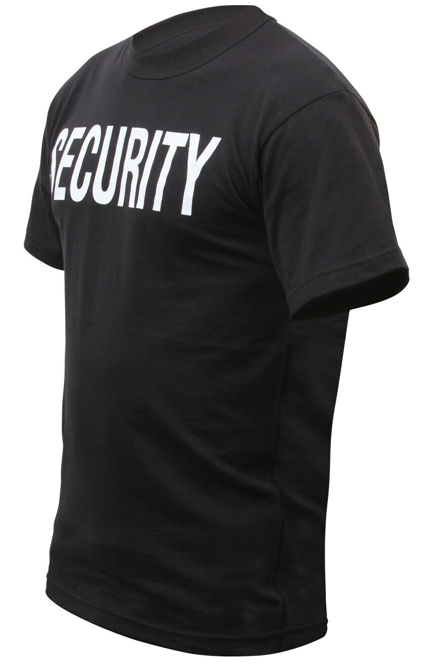 Rothco Two-Sided Security T-Shirt - Black
