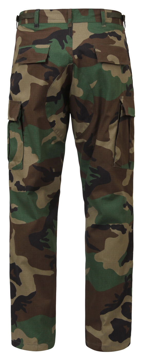 Rothco Rip Stop BDU Pants - Woodland Camo