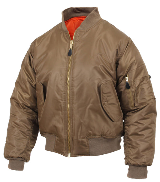 Rothco MA-1 Flight Jacket - Coyote Brown