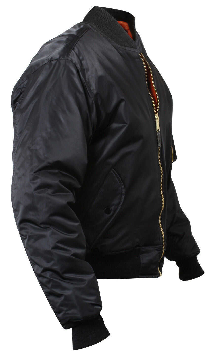 Rothco MA-1 Flight Jacket - Black