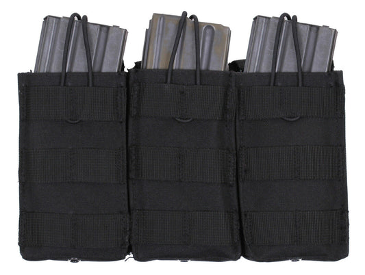 Rothco MOLLE Open Top Triple Mag Pouch