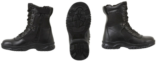 Rothco Forced Entry Tactical Boot With Side Zipper - 8 Inch
