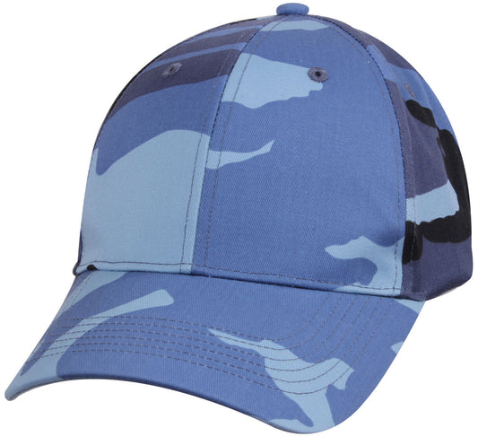 Rothco Color Camo Supreme Low Profile Cap - Sky Blue Camo