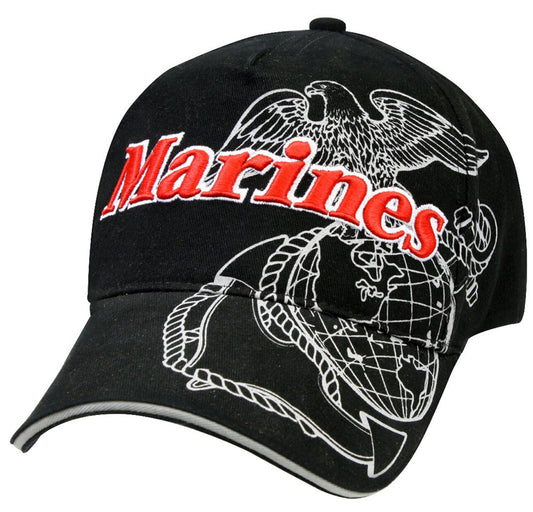 Rothco Deluxe Marines Eagle, Globe & Anchor USMC Low Pro Cap