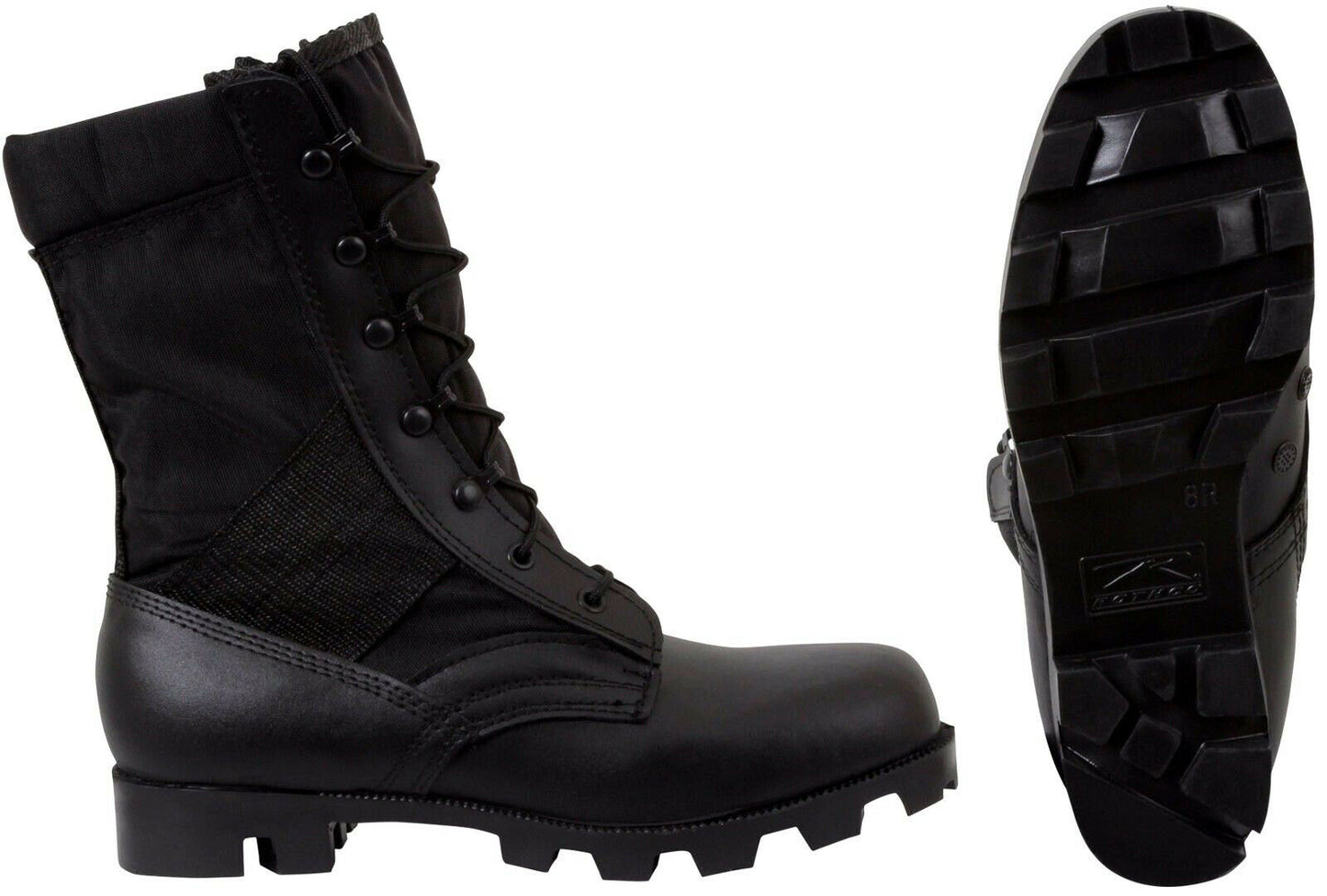 Rothco Black G.I. Type Speedlace Jungle Boots - 9 Inch