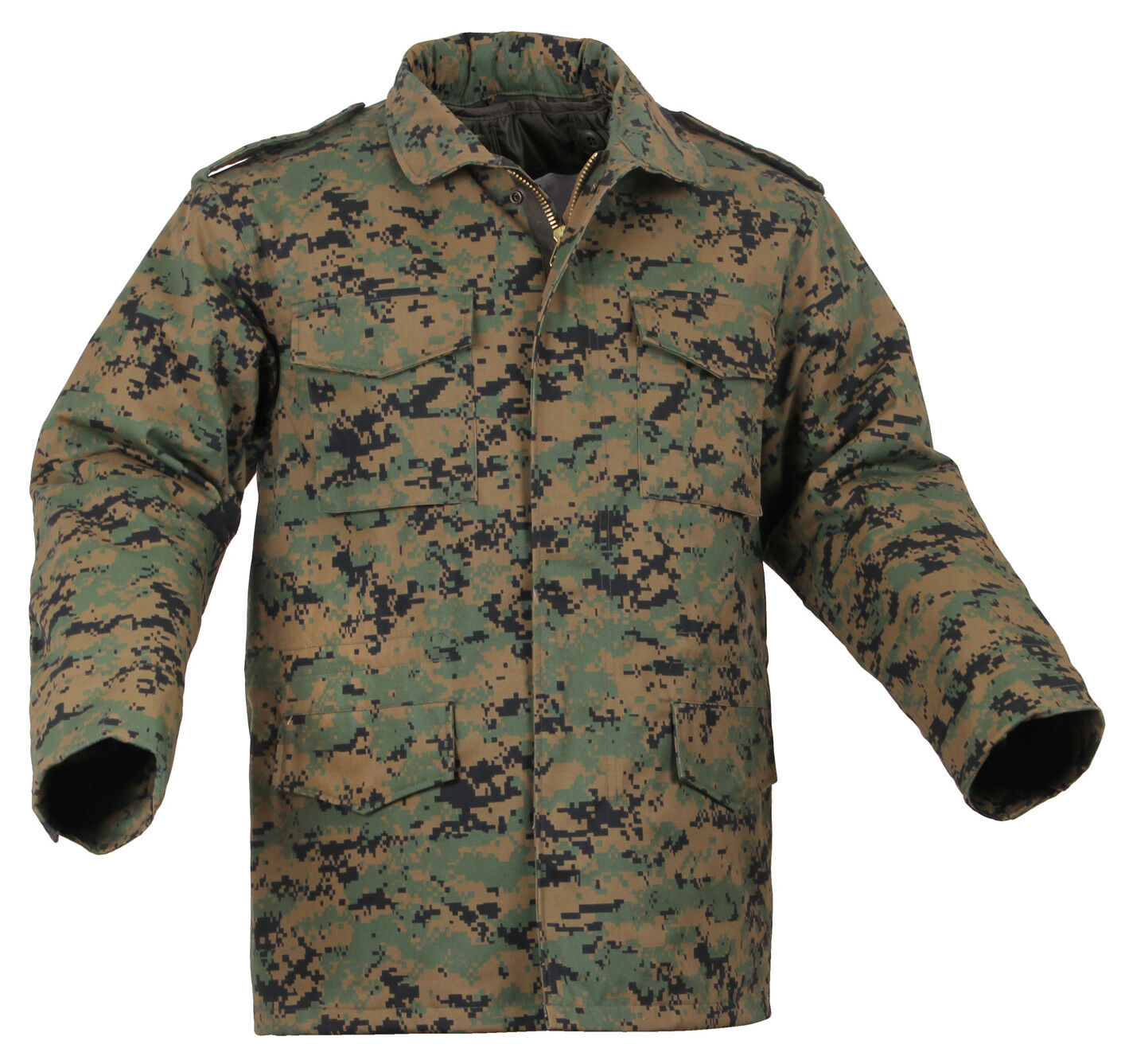 Rothco Camo M-65 Field Jacket - Woodland Digital Camo
