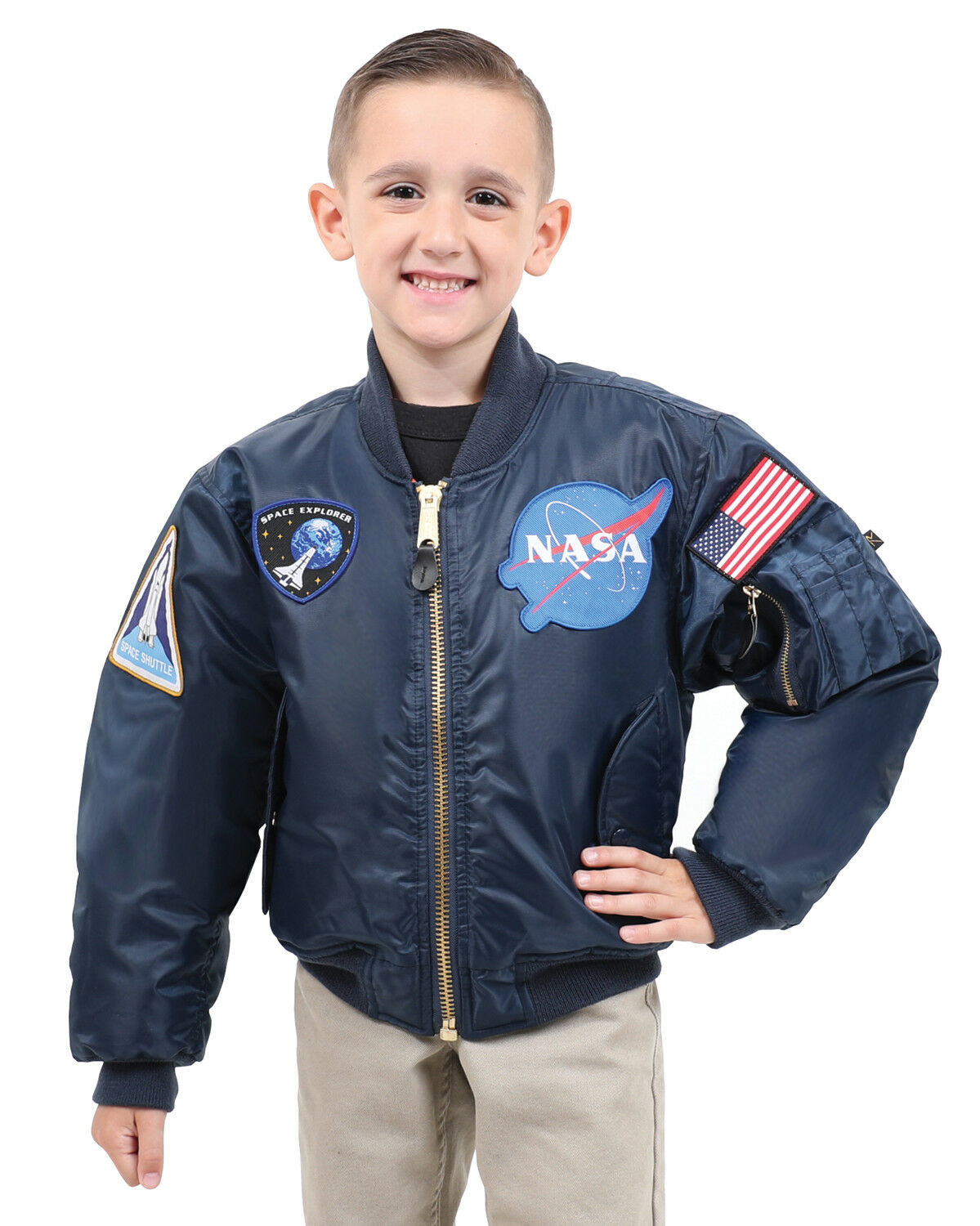 Rothco Kids NASA MA-1 Flight Jacket