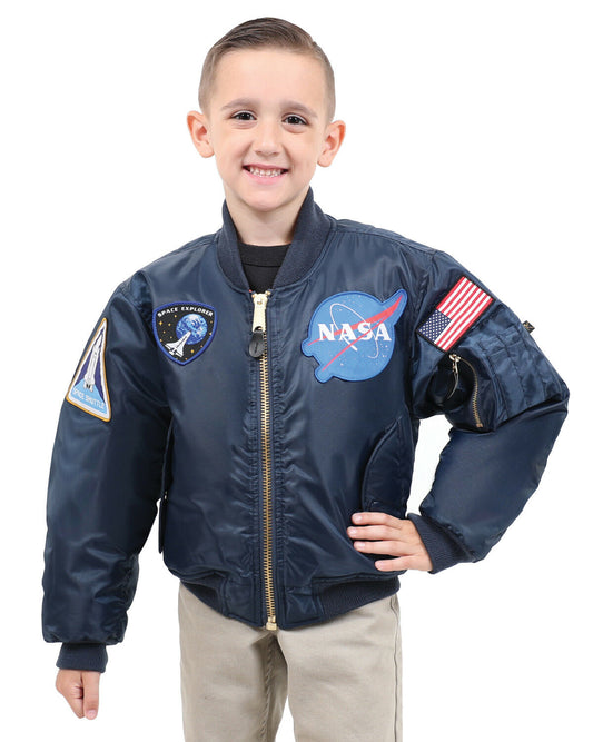 Rothco Kids NASA MA-1 Flight Jacket