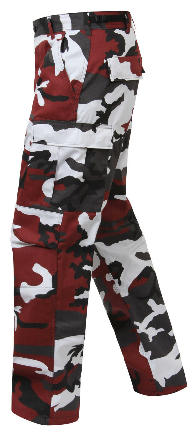 Rothco Color Camo Tactical BDU Pants - Red Camo
