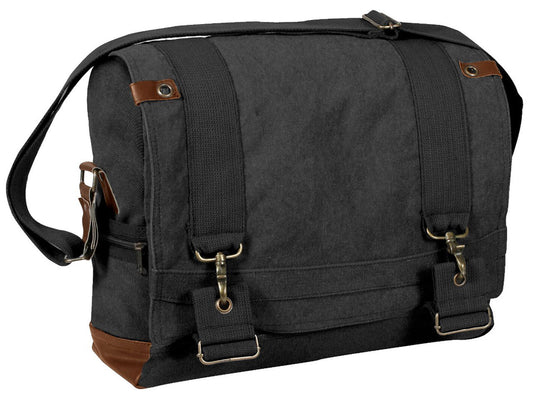 Rothco Vintage Canvas B-15 Pilot Messenger Bag