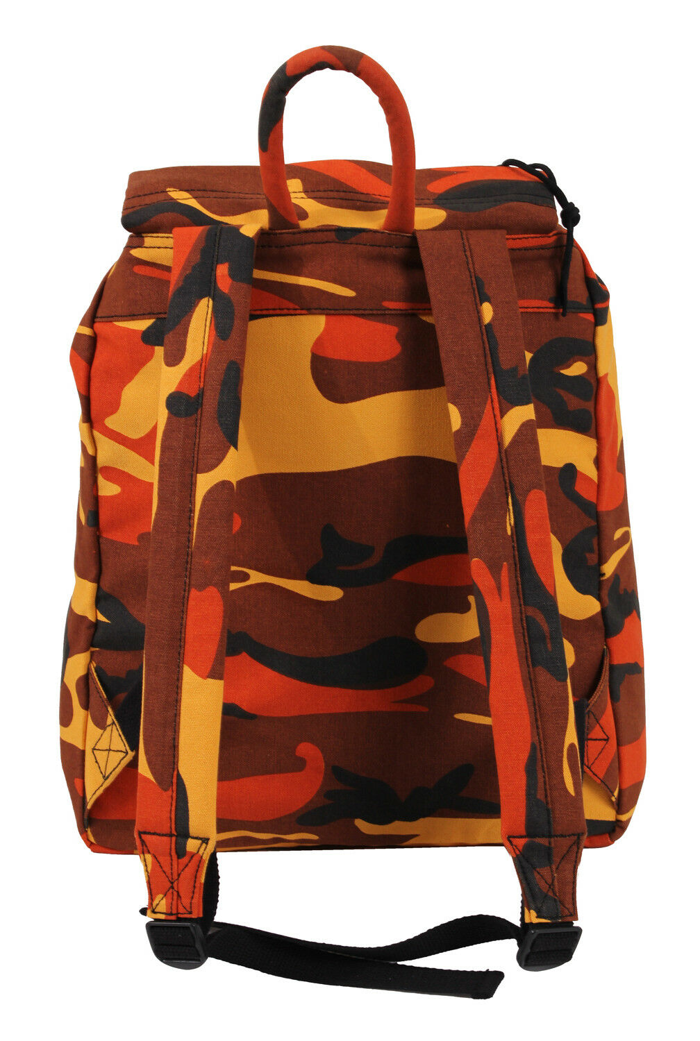 Rothco Canvas Daypack - Savage Orange Camo